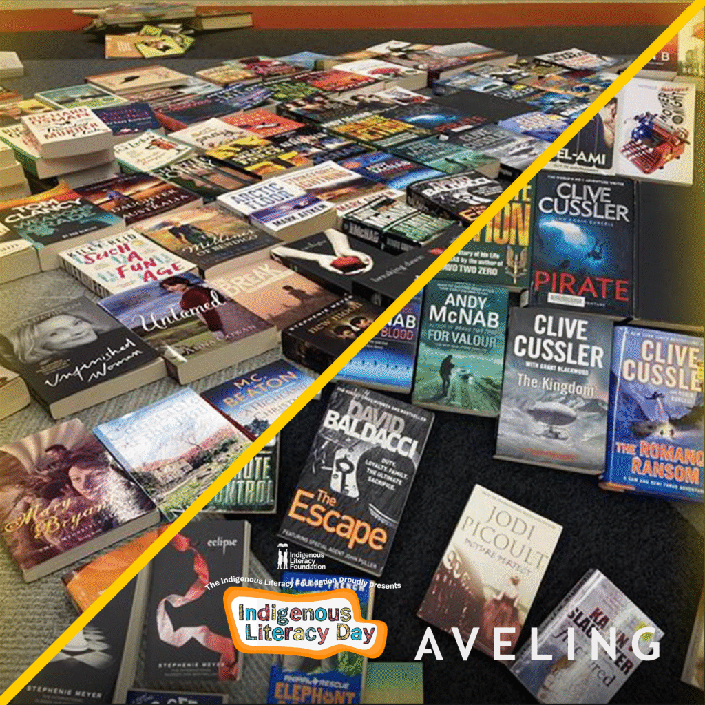 books on table