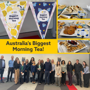 Aus biggest morning tea