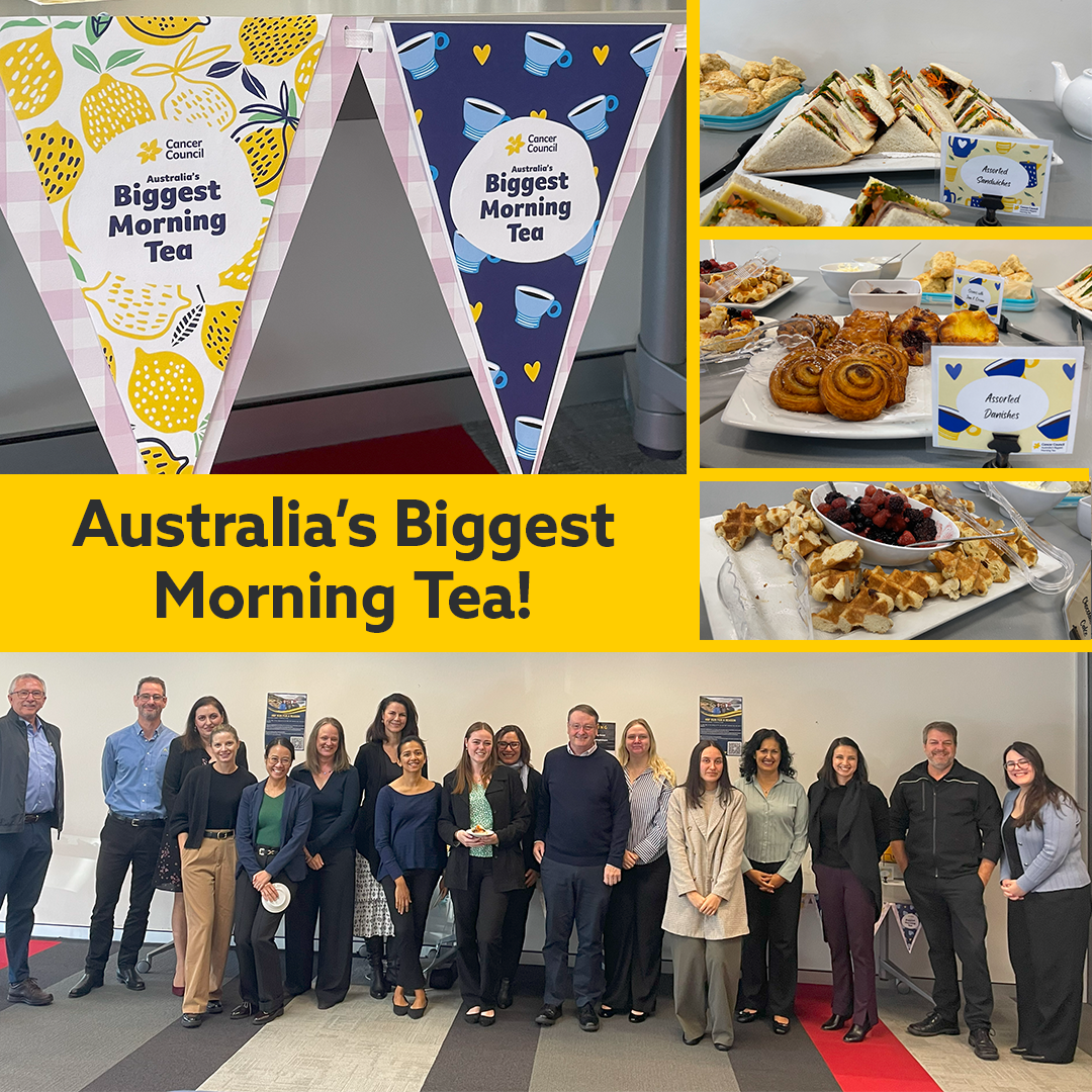 Aus biggest morning tea